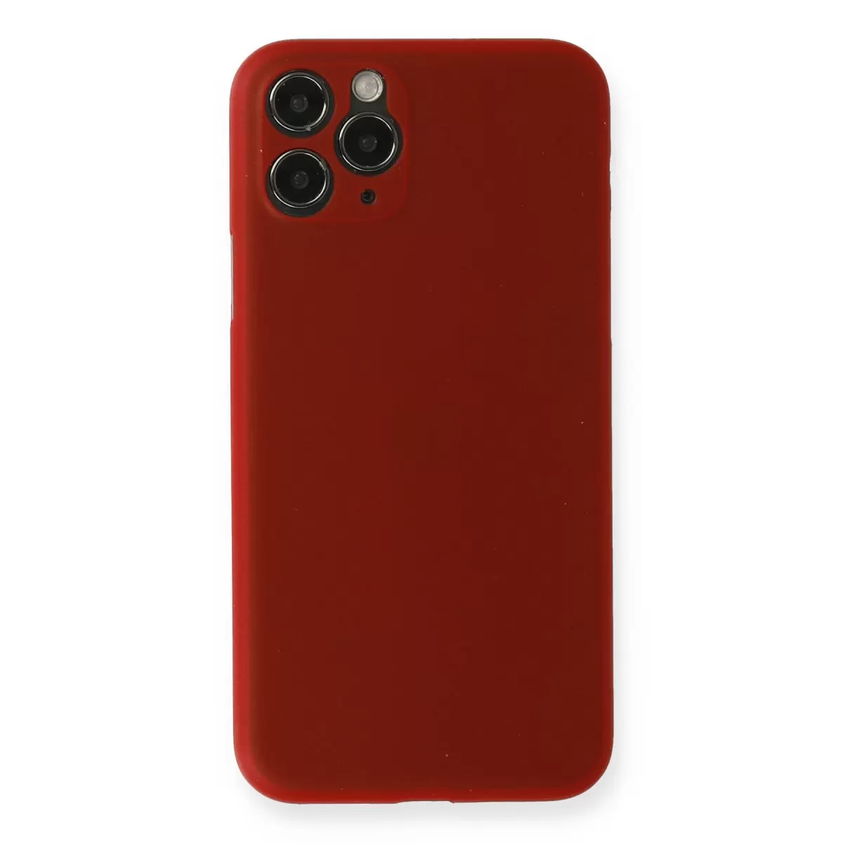 Newface Apple iPhone 11 Pro Kılıf PP Ultra İnce Kapak - Kırmızı