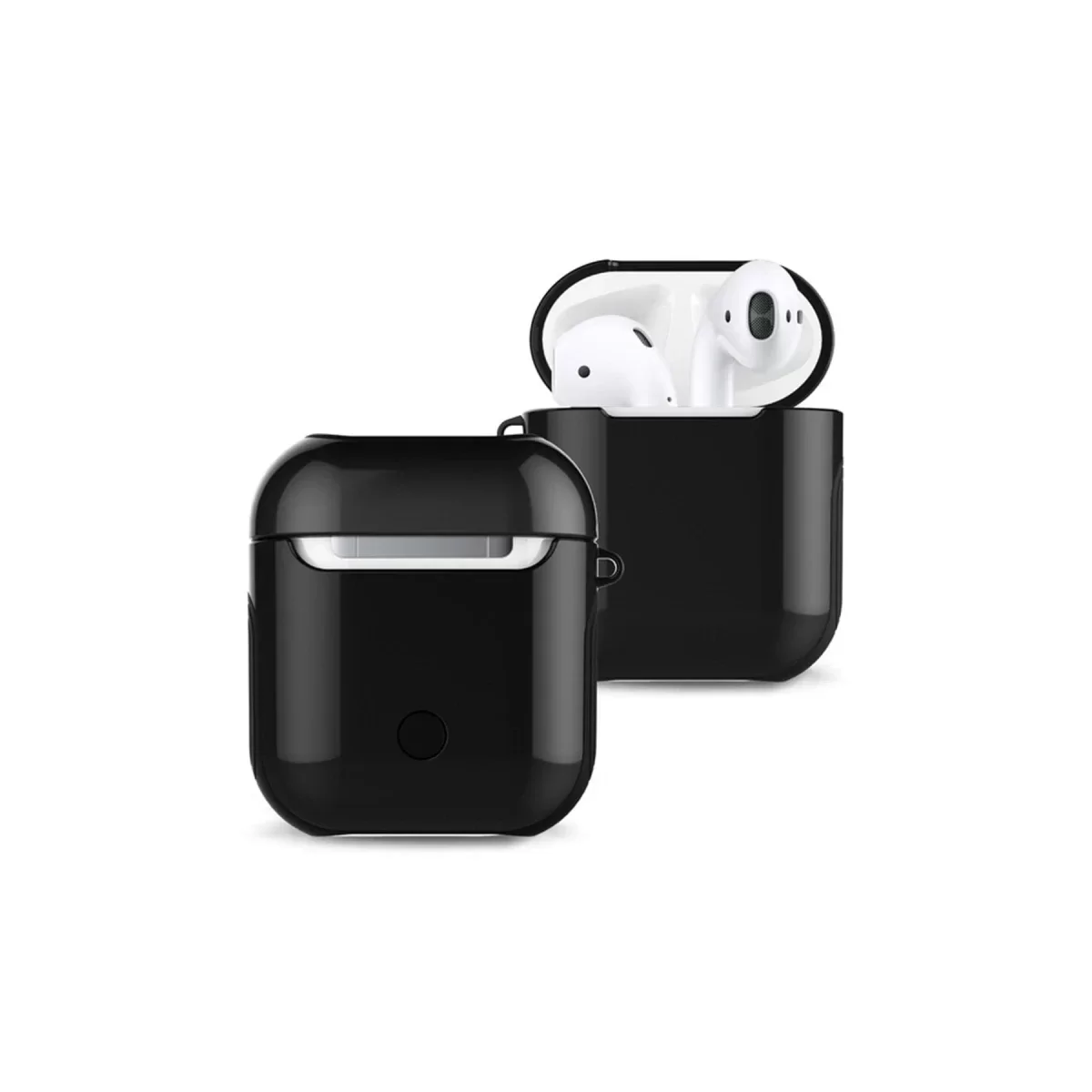 Newface Apple Airpods 2 (2.nesil) 3in1 Kılıf - Siyah