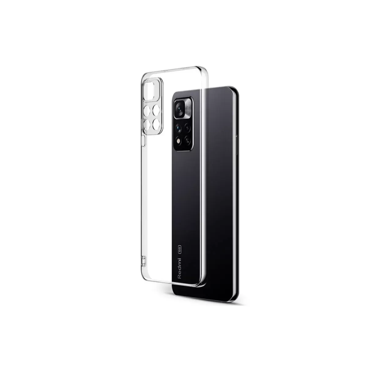 Newface Xiaomi Redmi Note 11 Pro Plus 5G Kılıf Lüx Şeffaf Silikon