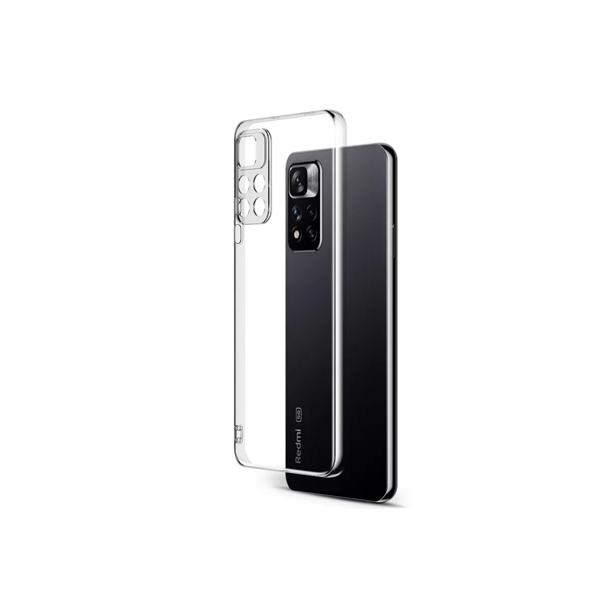 Newface Xiaomi Redmi Note 11 Pro Plus 5G Kılıf Lüx Şeffaf Silikon