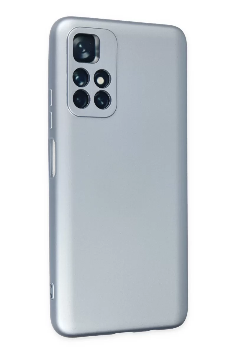 Newface Xiaomi Redmi Note 11T Kılıf Nano içi Kadife Silikon - Sky Blue