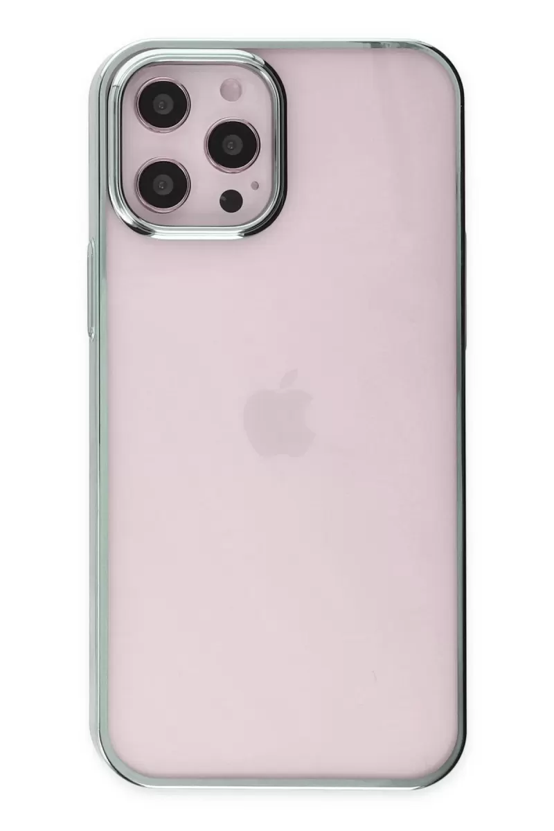 Newface Apple iPhone 12 Pro Max Kılıf Element Silikon - Yeşil