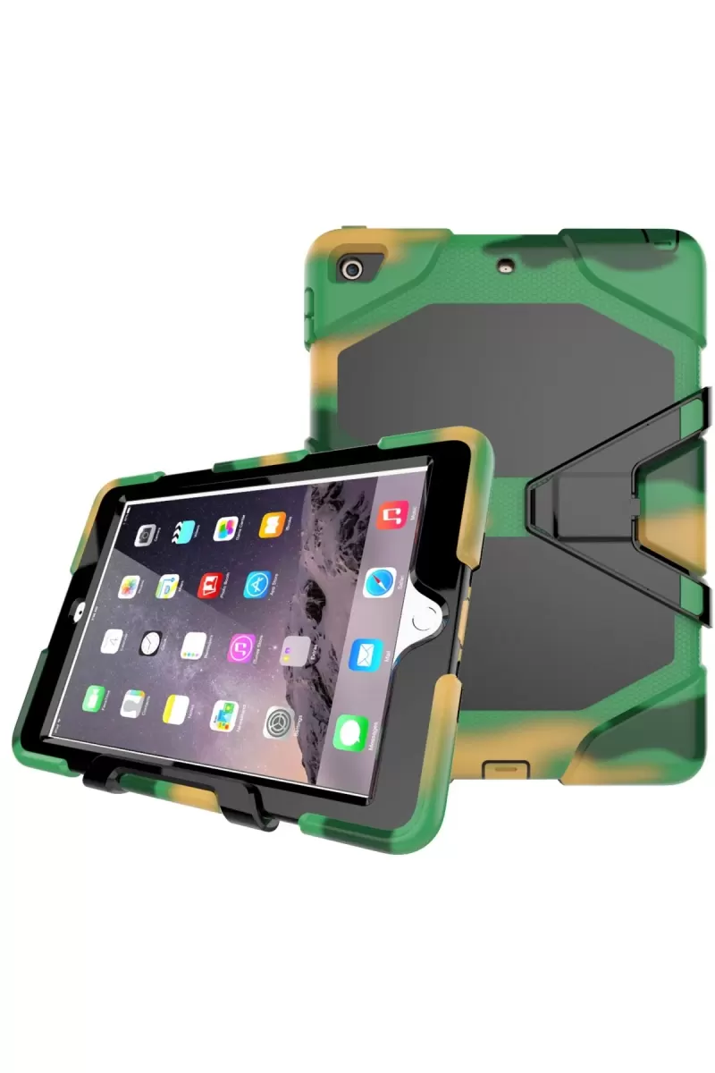 Newface Apple iPad 5 Air 9.7 Kılıf Griffin Tablet Kapak - Kamuflaj