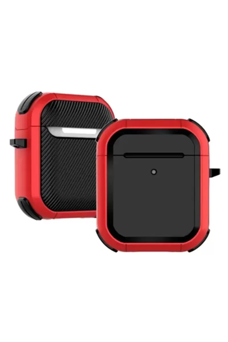 Newface Apple Airpods 2 (2.nesil) Tank Kılıf - Kırmızı