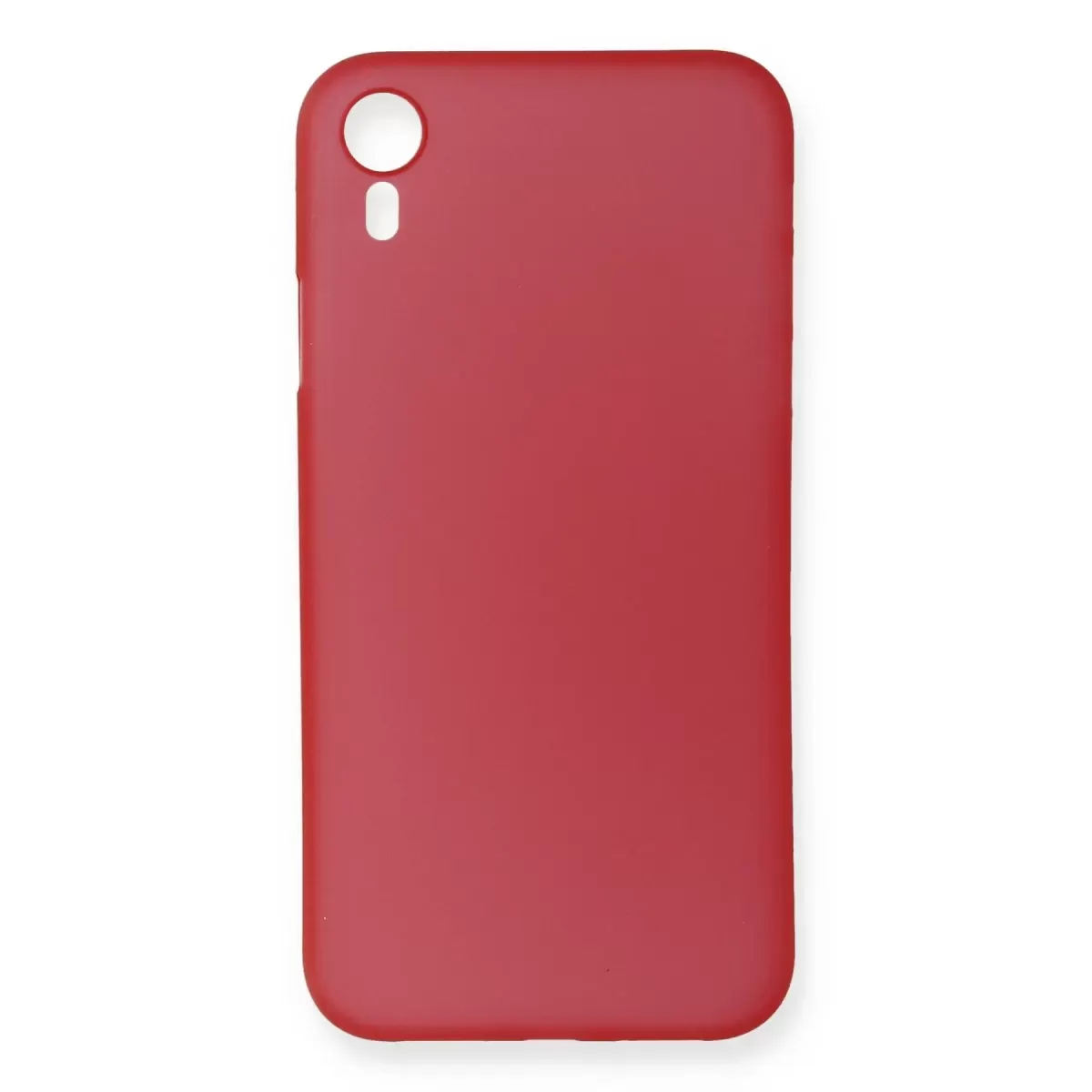Newface Apple iPhone XR Kılıf PP Ultra İnce Kapak - Kırmızı