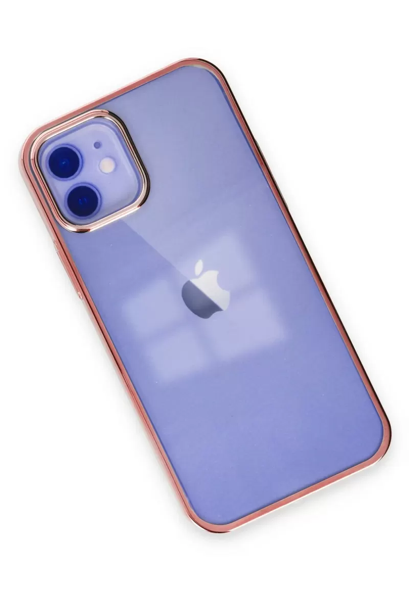 Newface Apple iPhone 12 Kılıf Element Silikon - Pembe