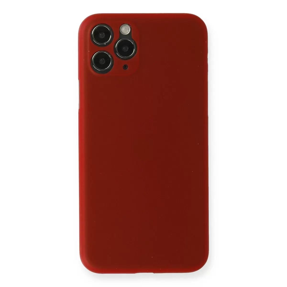 Newface Apple iPhone 11 Pro Max Kılıf PP Ultra İnce Kapak - Kırmızı
