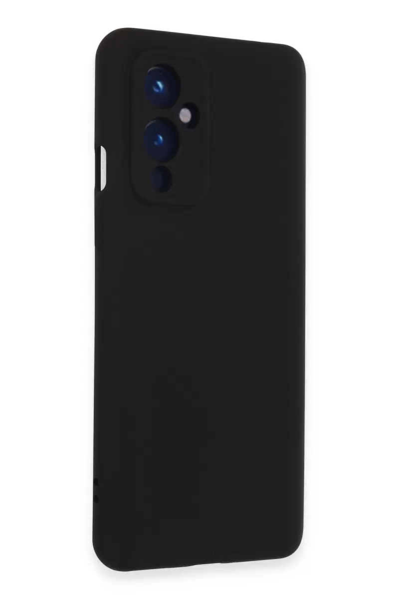 Newface One Plus 9 Kılıf Nano içi Kadife Silikon - Siyah