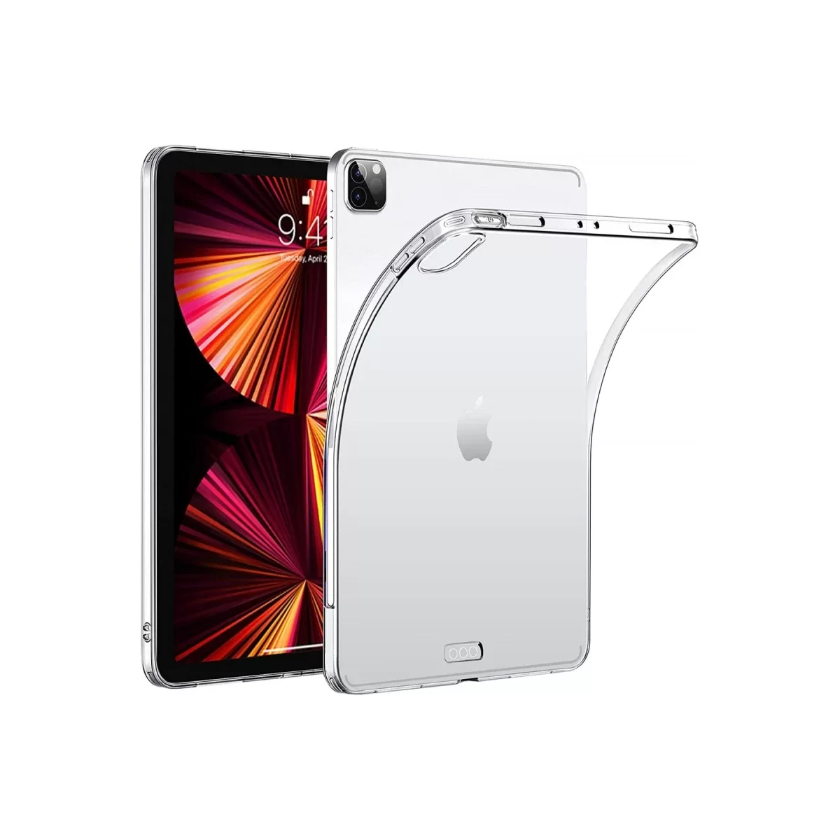 Newface Apple iPad Pro 11 (2020) Kılıf Tablet Şeffaf Silikon