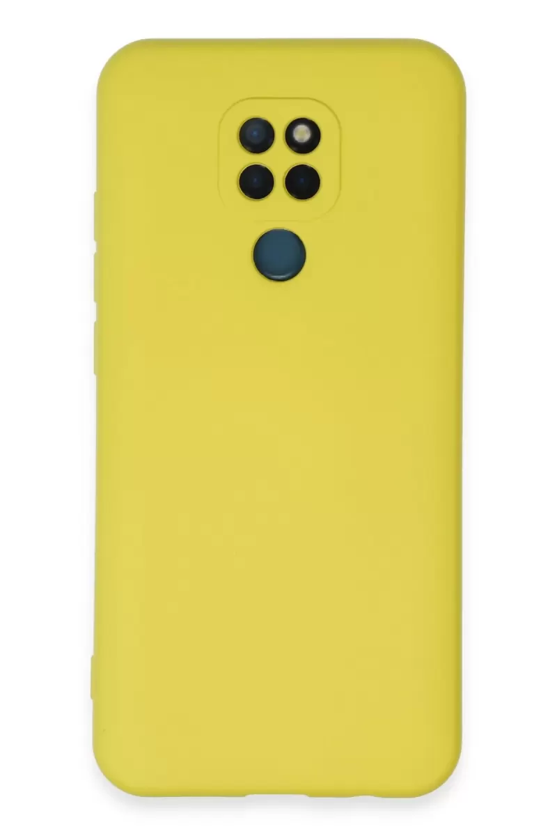 Newface General Mobile GM 20 Kılıf Nano içi Kadife Silikon - Sarı