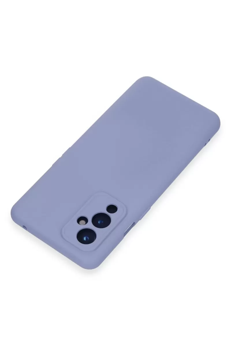 Newface One Plus 9 Kılıf Nano içi Kadife Silikon - Lila