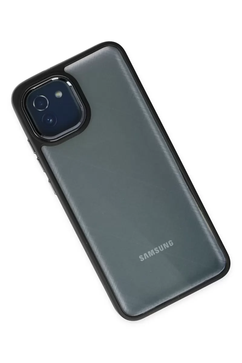 Newface Samsung Galaxy A03 Kılıf Dora Kapak - Siyah