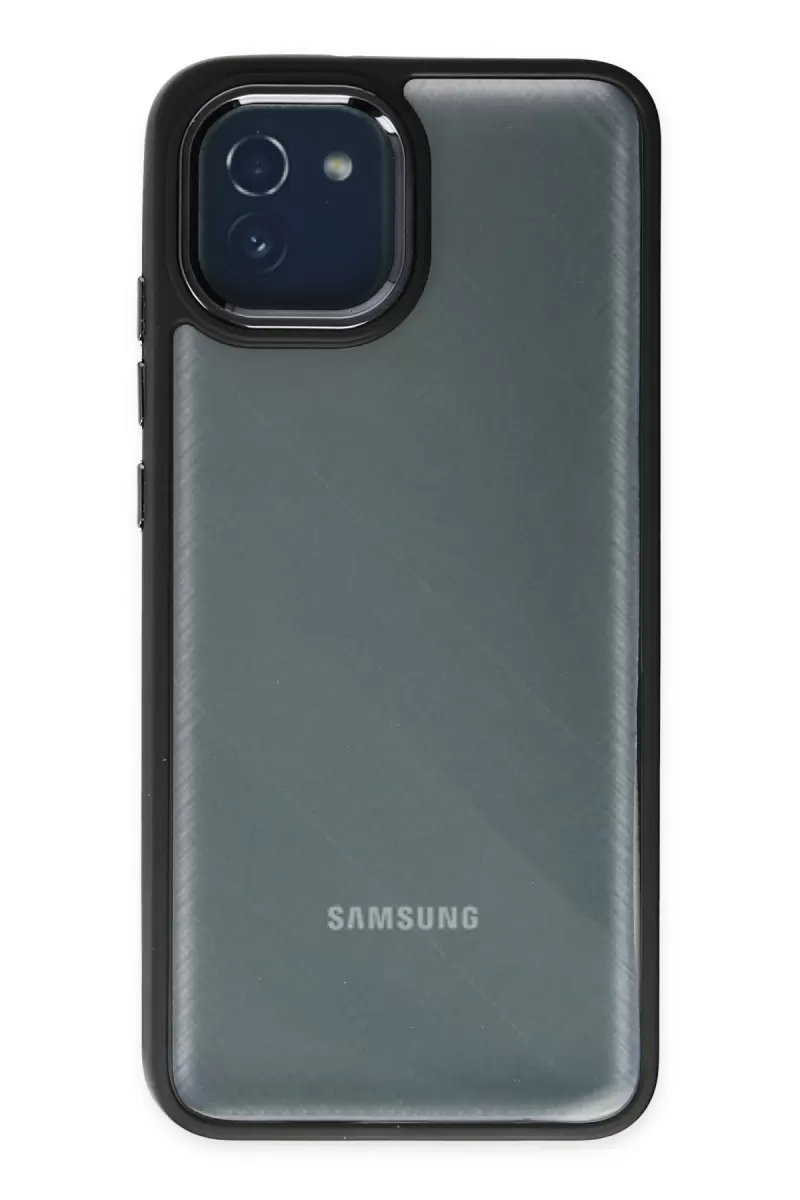 Newface Samsung Galaxy A03 Kılıf Dora Kapak - Siyah