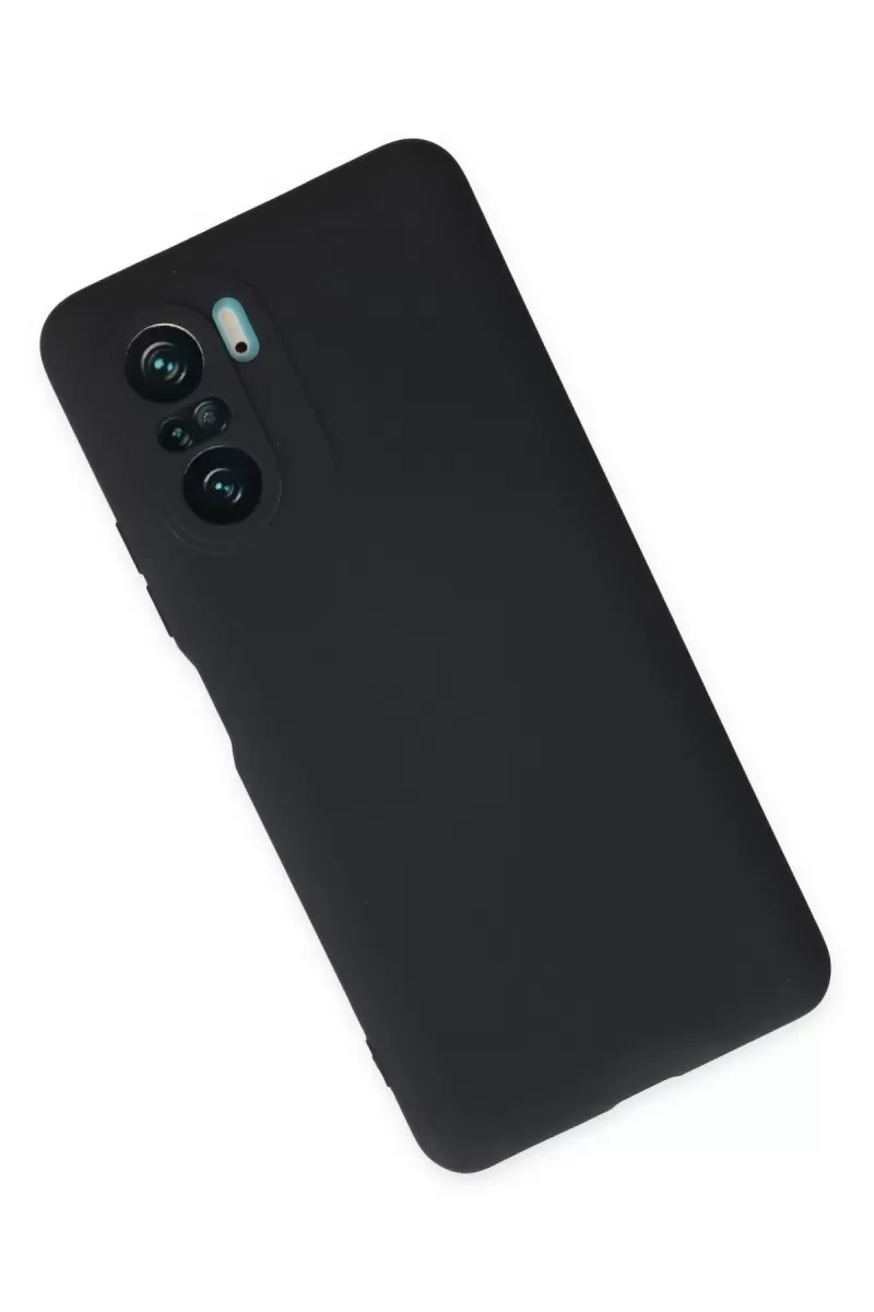Newface Xiaomi Poco F3 Kılıf Nano içi Kadife Silikon - Lacivert