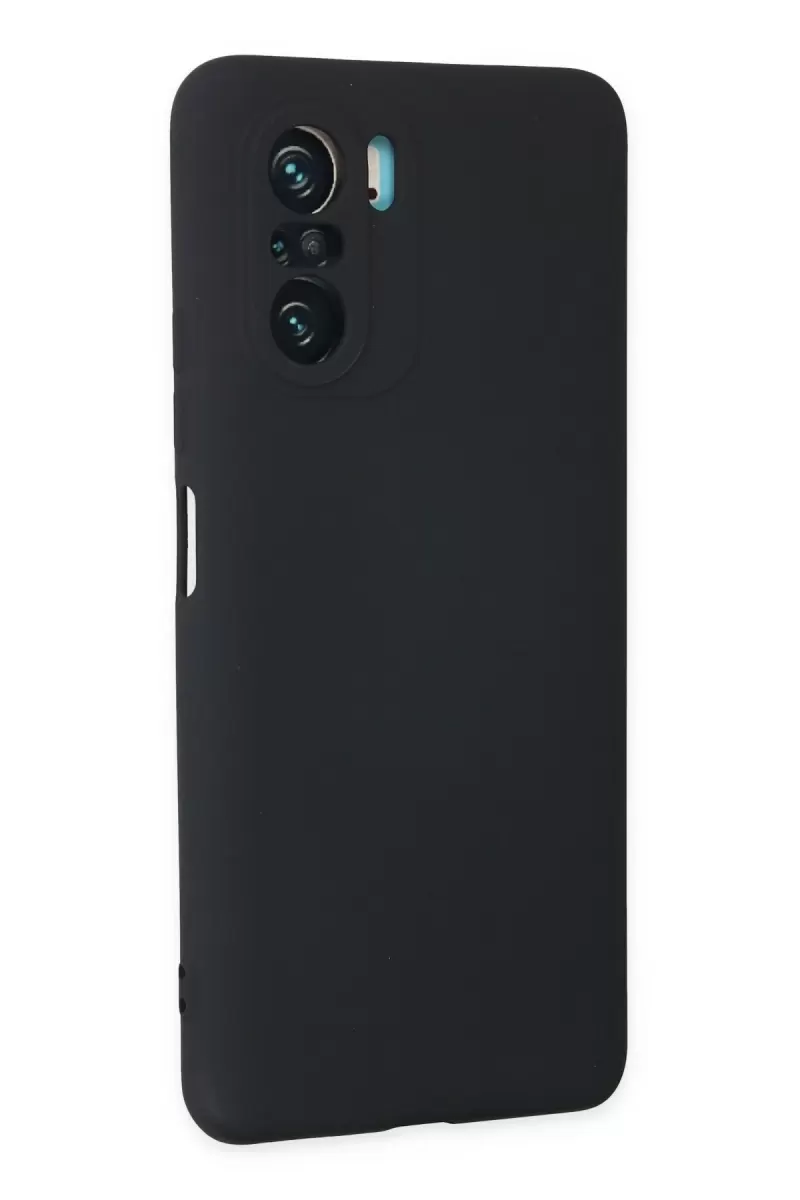 Newface Xiaomi Poco F3 Kılıf Nano içi Kadife Silikon - Lacivert