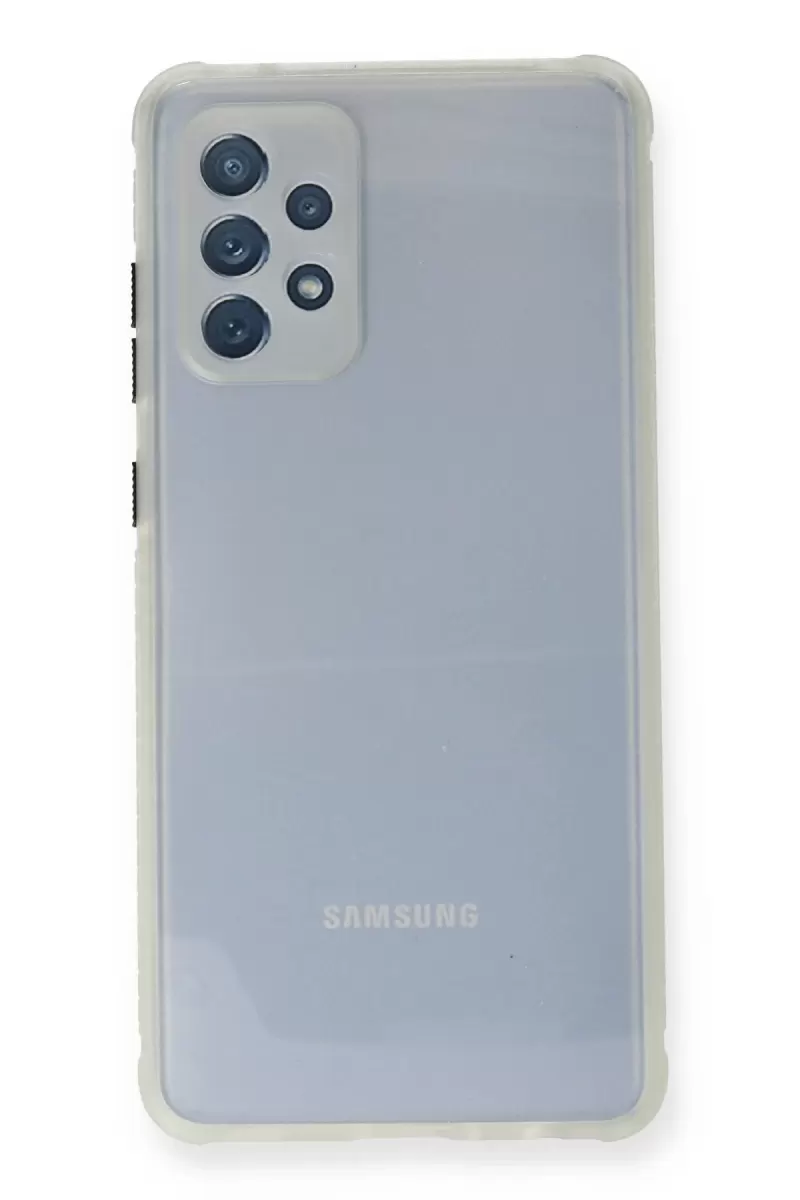 Newface Samsung Galaxy A72 Kılıf Miami Şeffaf Silikon - Şeffaf