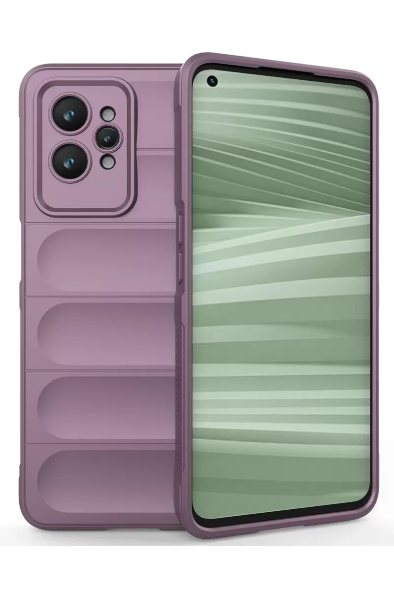Newface Realme GT2 Pro 5G Kılıf Optimum Silikon - Mor