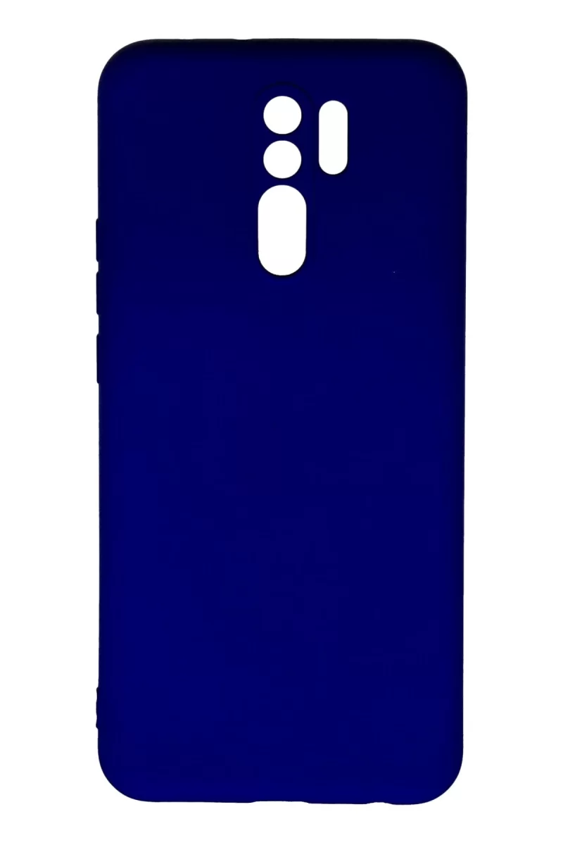 Newface Xiaomi Redmi 9 Kılıf Nano içi Kadife Silikon - Lacivert