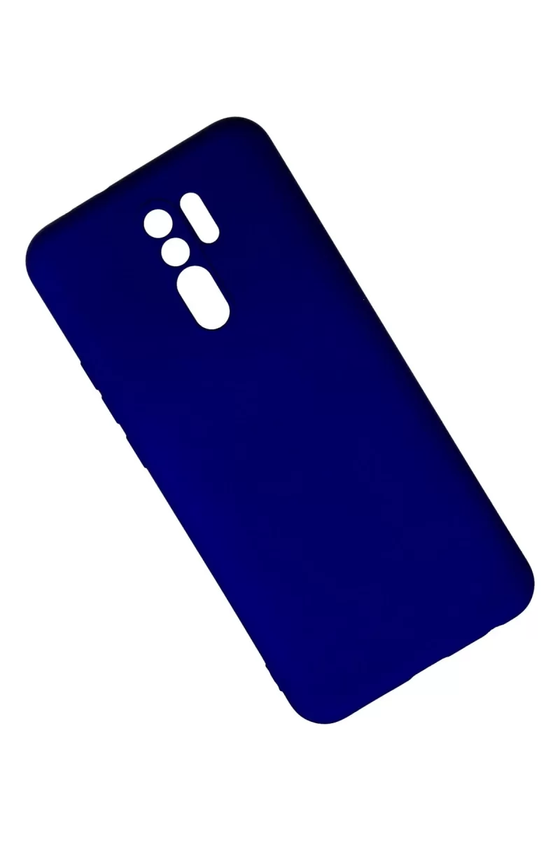 Newface Xiaomi Redmi 9 Kılıf Nano içi Kadife Silikon - Lacivert