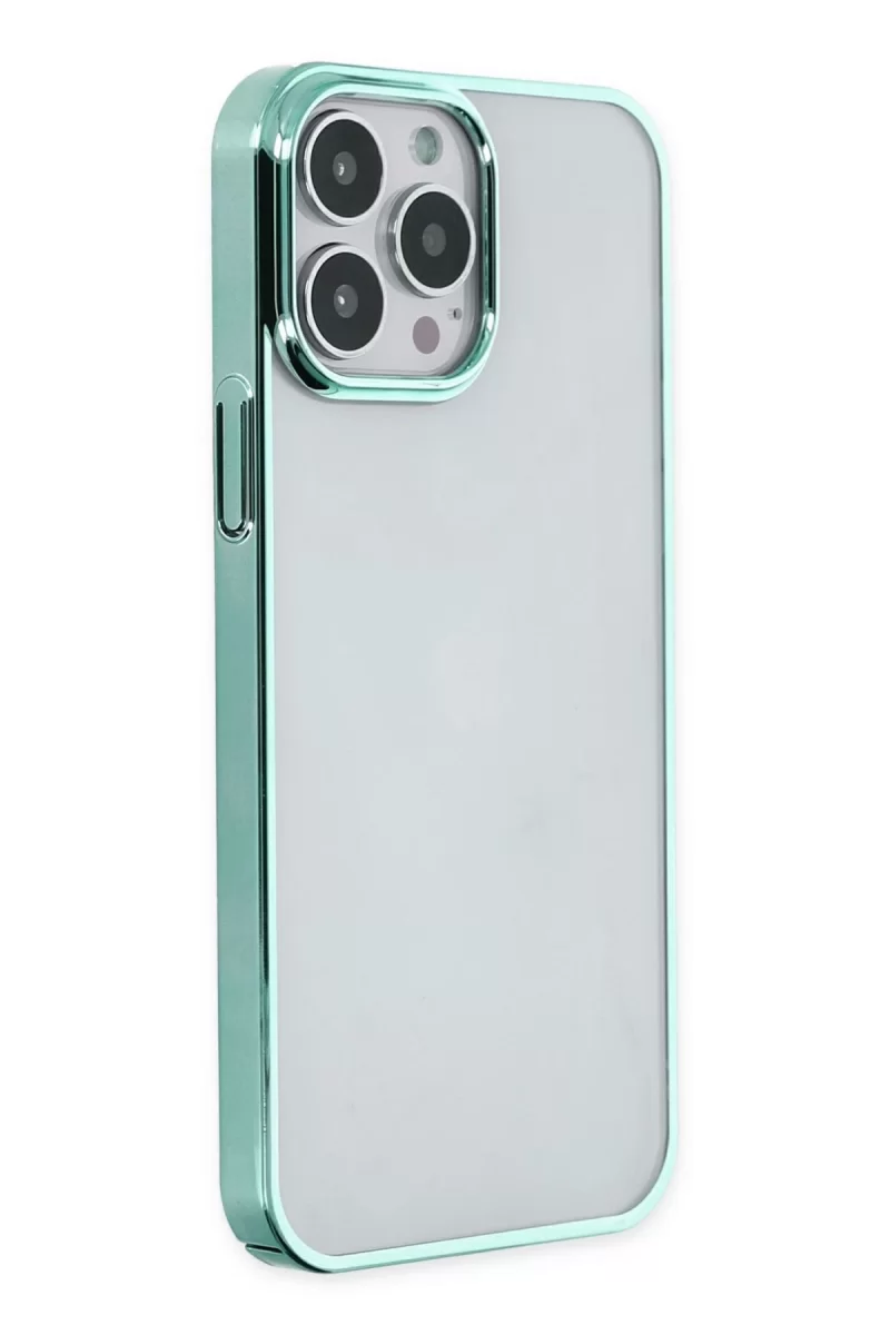 Newface Apple iPhone 14 Pro Max Kılıf Element Silikon - Yeşil