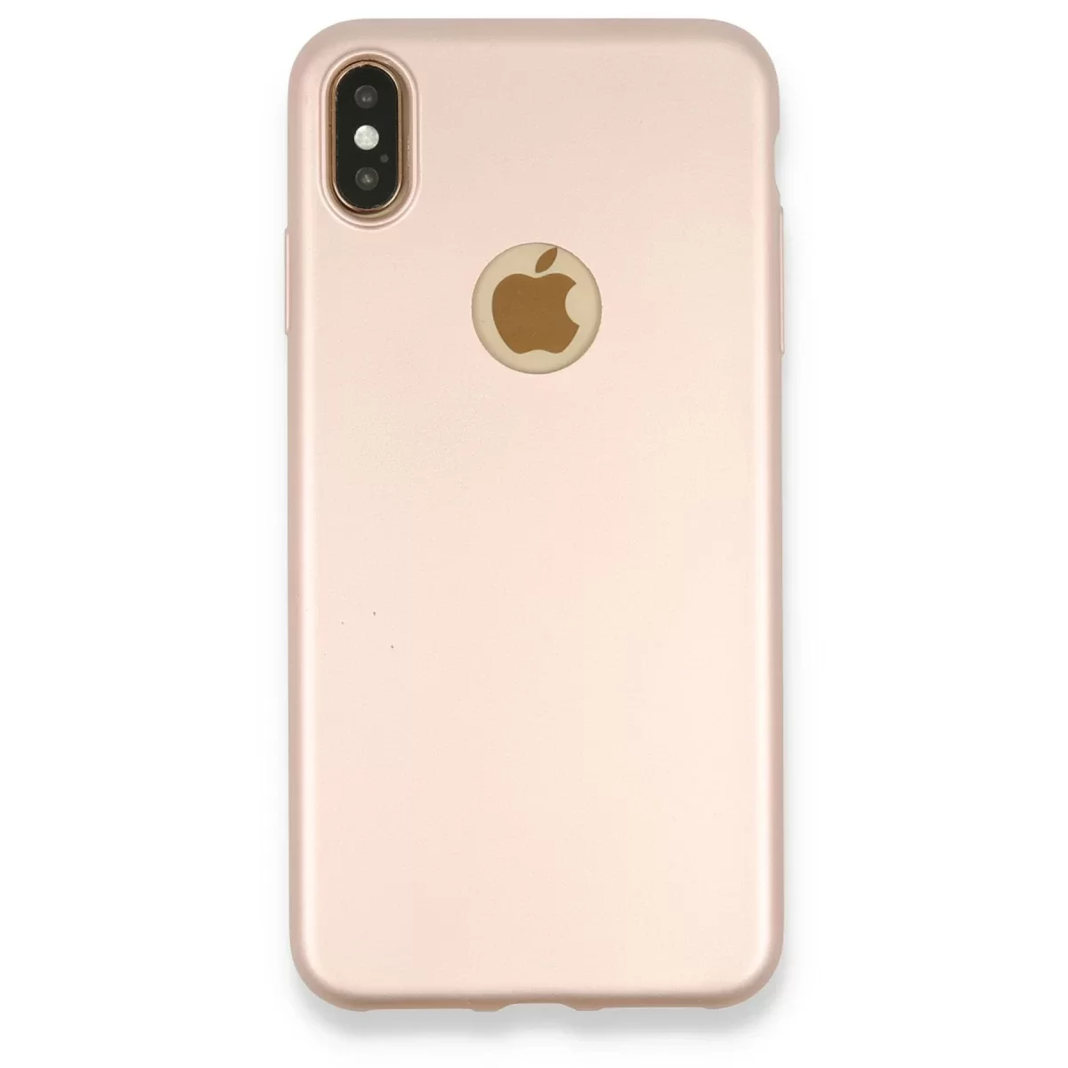 Newface Apple iPhone XS Max Kılıf First Silikon - Rose Gold