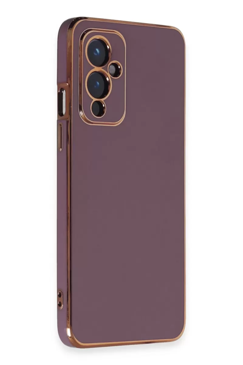 Newface One Plus 9 Kılıf Volet Silikon - Mor