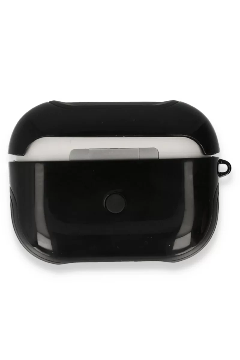 Newface Apple Airpods Pro (1.nesil) 3in1 Kılıf - Siyah