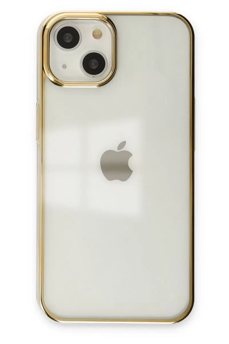 Newface Apple iPhone 14 Plus Kılıf Element Silikon - Gold