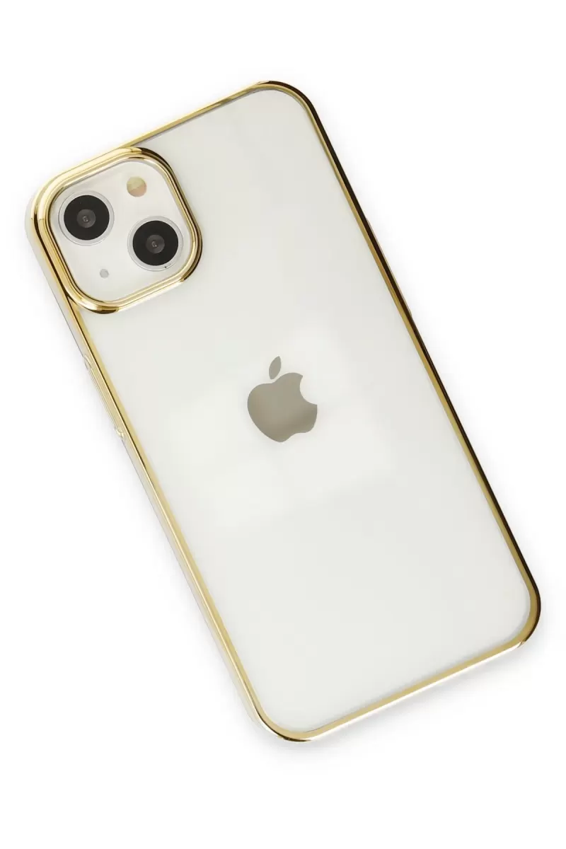 Newface Apple iPhone 14 Plus Kılıf Element Silikon - Gold