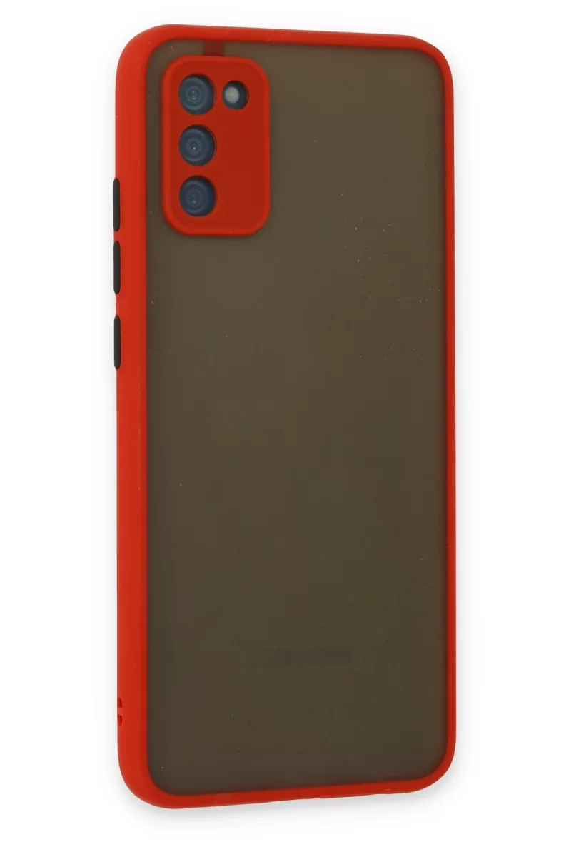 Newface Samsung Galaxy S20 FE Kılıf Montreal Silikon Kapak - Kırmızı