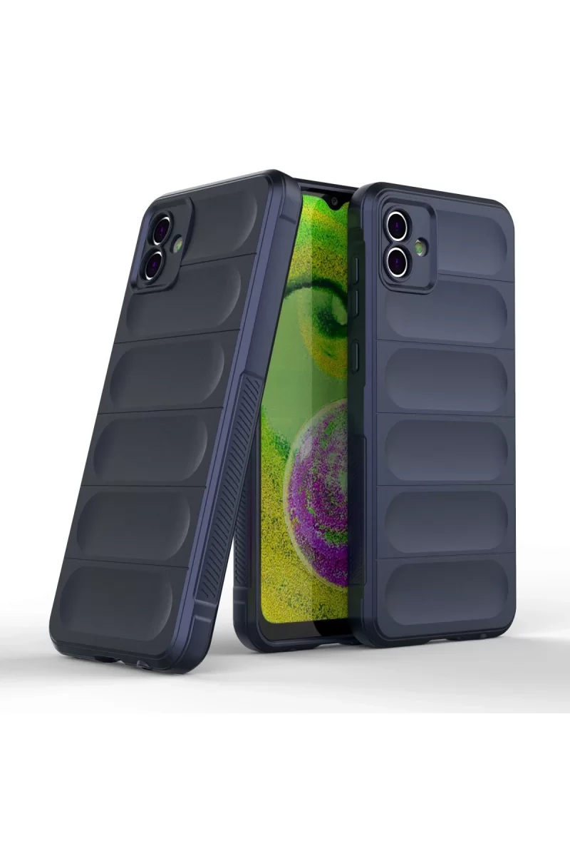 Newface Samsung Galaxy A04E Kılıf Optimum Silikon - Lacivert