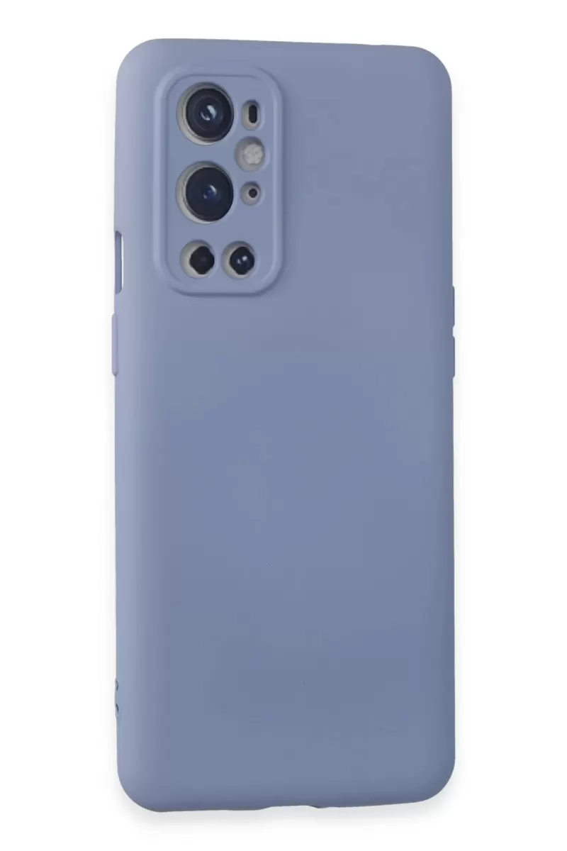 Newface One Plus 9 Pro Kılıf Nano içi Kadife Silikon - Mor