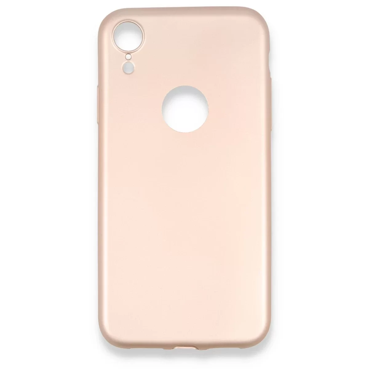 Newface Apple iPhone XR Kılıf First Silikon - Rose Gold
