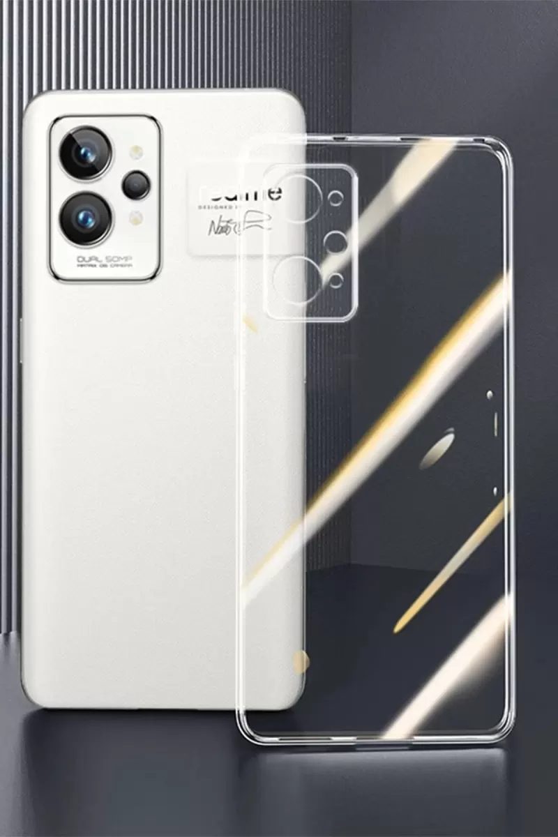 Newface Realme GT2 Pro 5G Kılıf Lüx Şeffaf Silikon