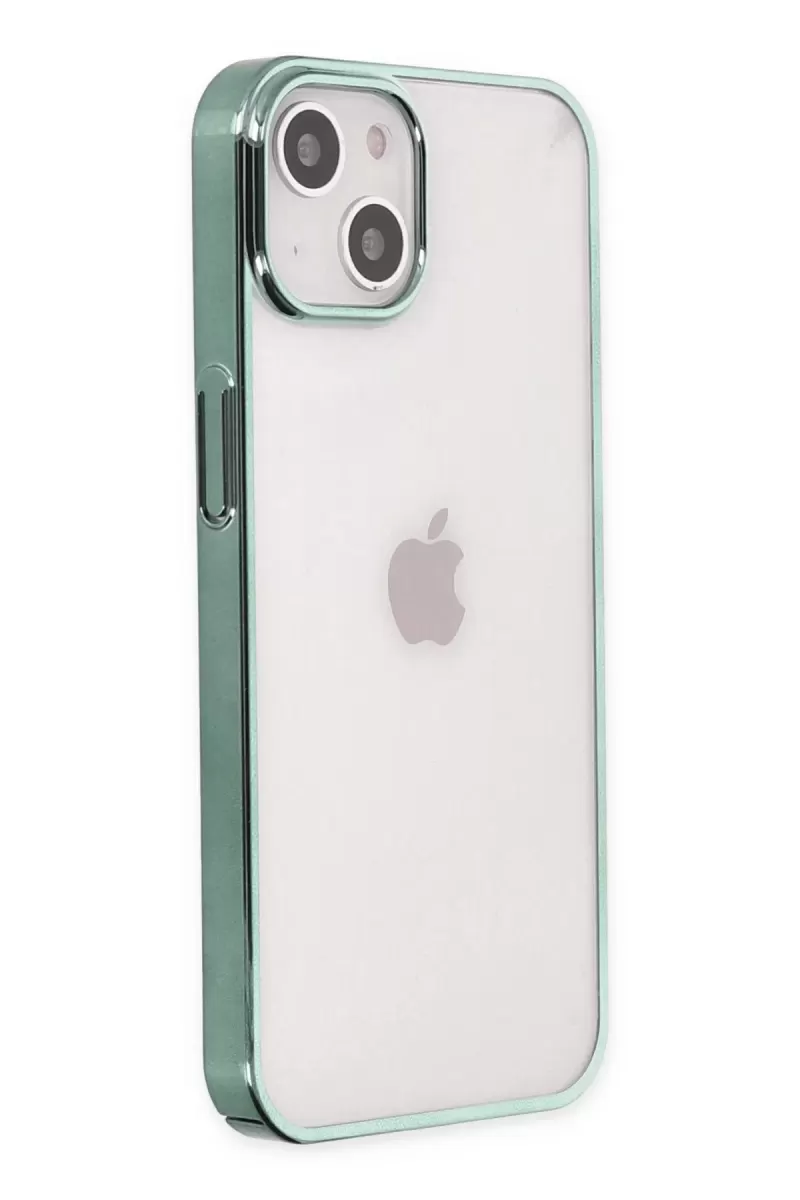 Newface Apple iPhone 14 Plus Kılıf Element Silikon - Yeşil