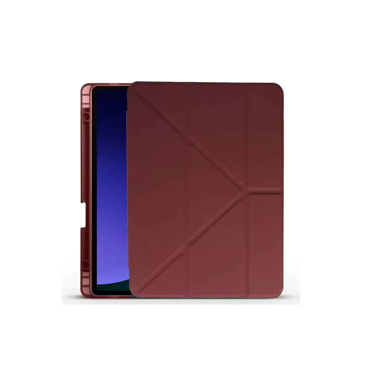 Newface Huawei Honor Pad X9 11.5 Kılıf Kalemlikli Mars Tablet Kılıfı - Mürdüm
