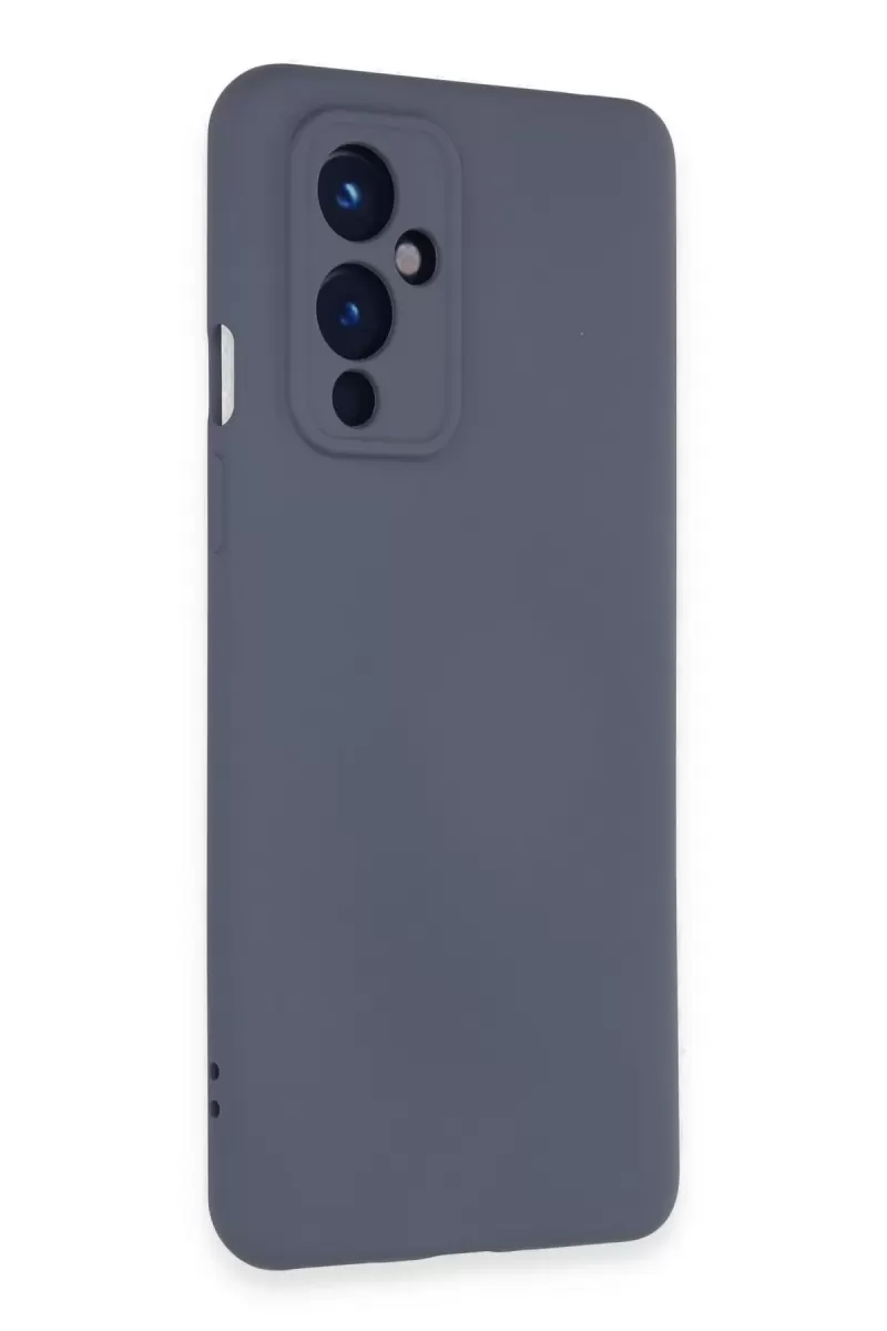 Newface One Plus 9 Kılıf Nano içi Kadife Silikon - Gri
