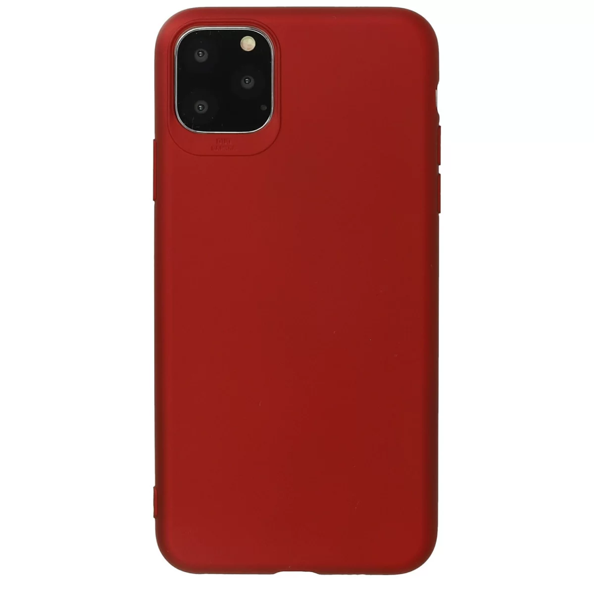 Newface Apple iPhone 11 Pro Max Kılıf First Silikon - Bordo