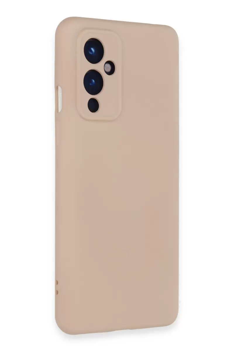 Newface One Plus 9 Kılıf Nano içi Kadife Silikon - Pudra