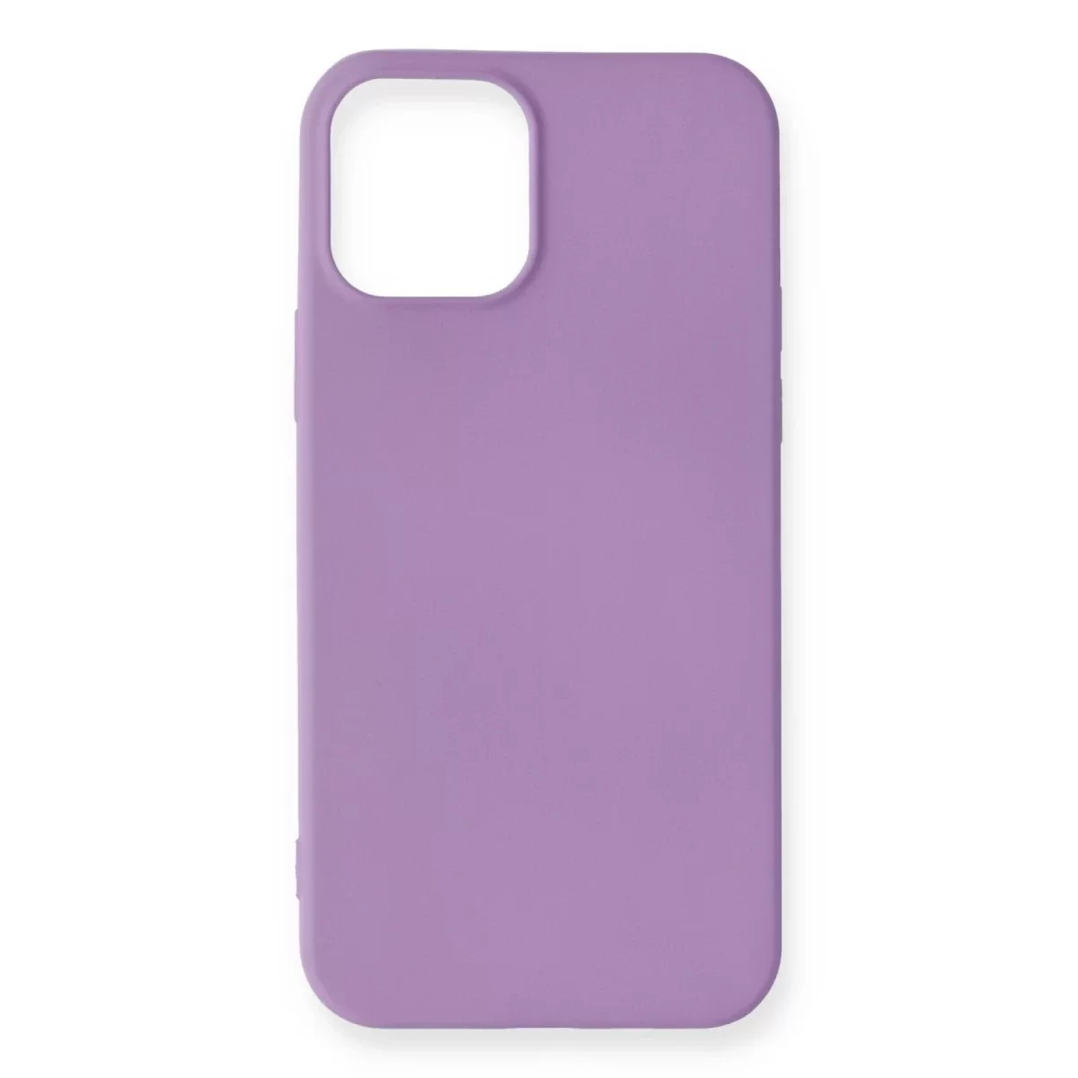 Newface Apple iPhone 12 Mini Kılıf First Silikon - Lila