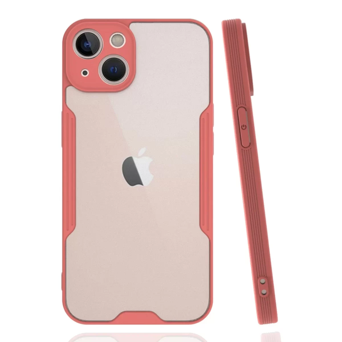 Newface Apple iPhone 14 Plus Kılıf Platin Silikon - Pembe