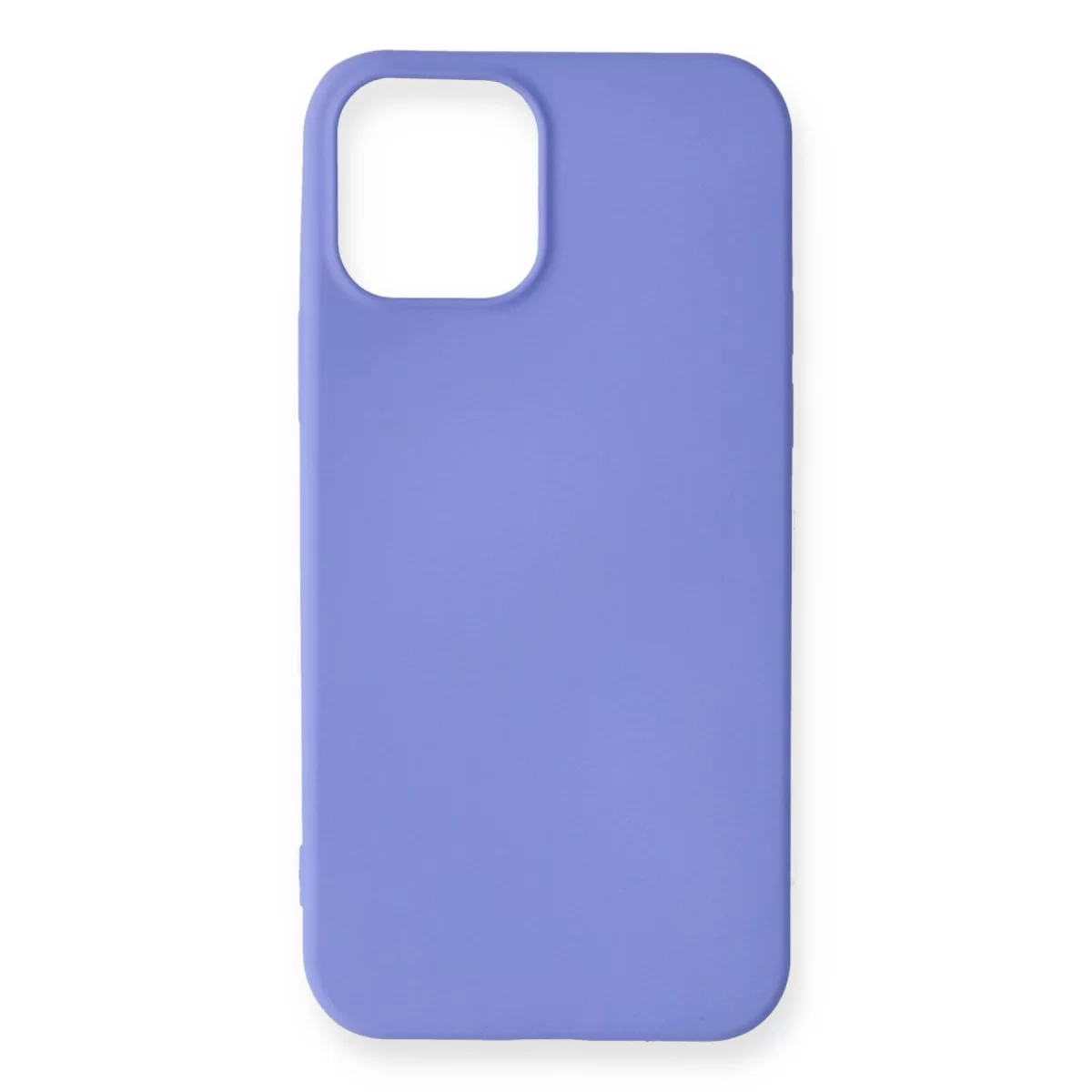 Newface Apple iPhone 12 Mini Kılıf First Silikon - Mor
