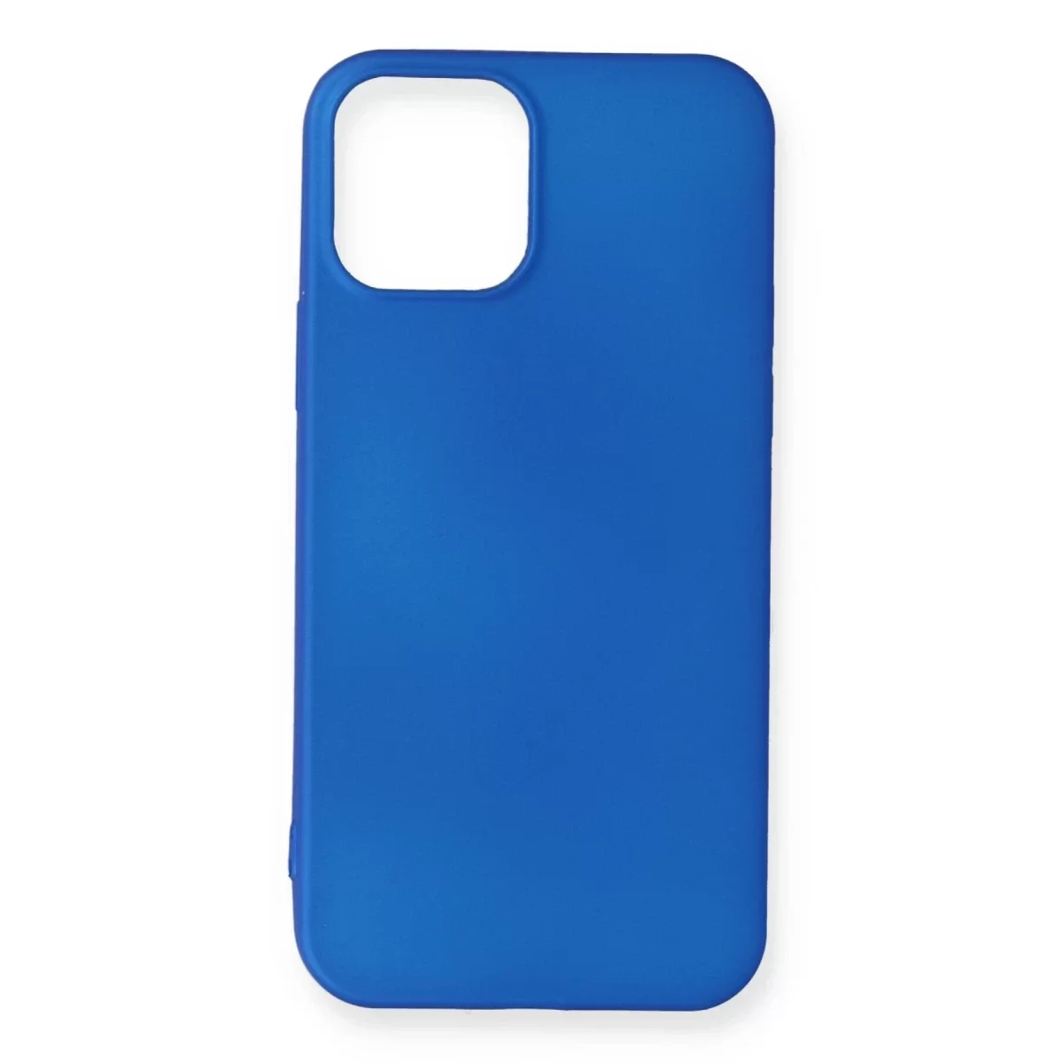 Newface Apple iPhone 12 Mini Kılıf First Silikon - Mavi