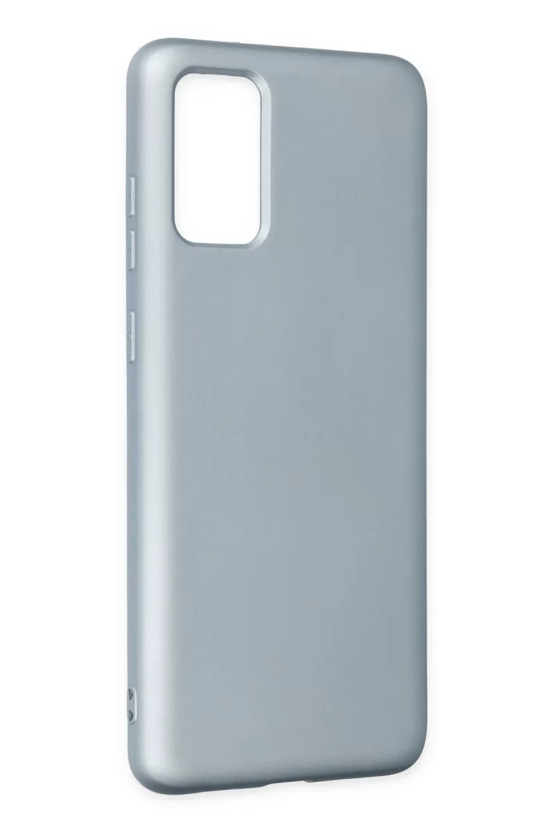 Newface Samsung Galaxy S20 Plus Kılıf Nano içi Kadife Silikon - Sky Blue