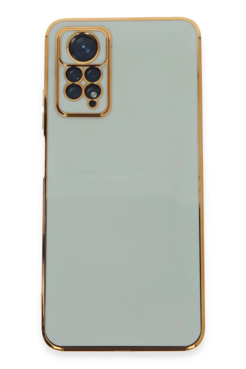 Newface Xiaomi Redmi Note 12 Pro 4G Kılıf Volet Silikon - Açık Yeşil