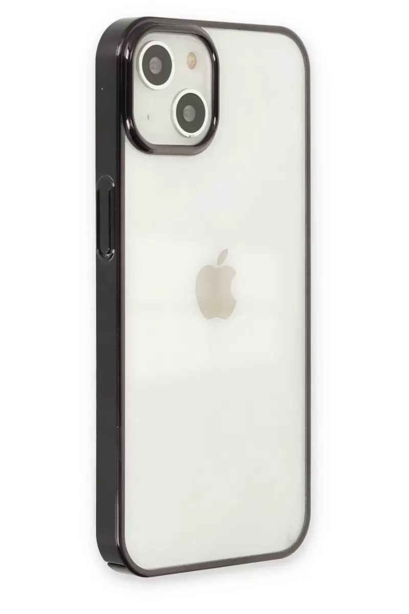 Newface Apple iPhone 14 Plus Kılıf Element Silikon - Siyah