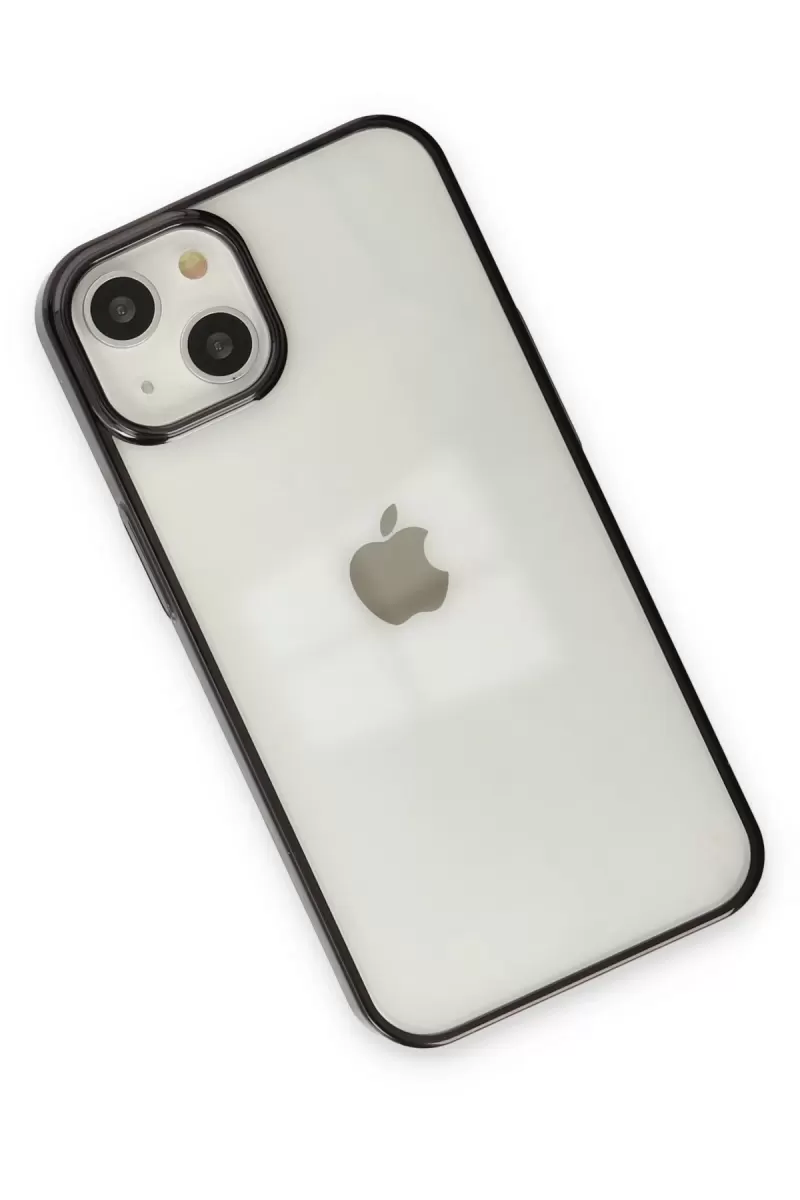 Newface Apple iPhone 14 Plus Kılıf Element Silikon - Siyah