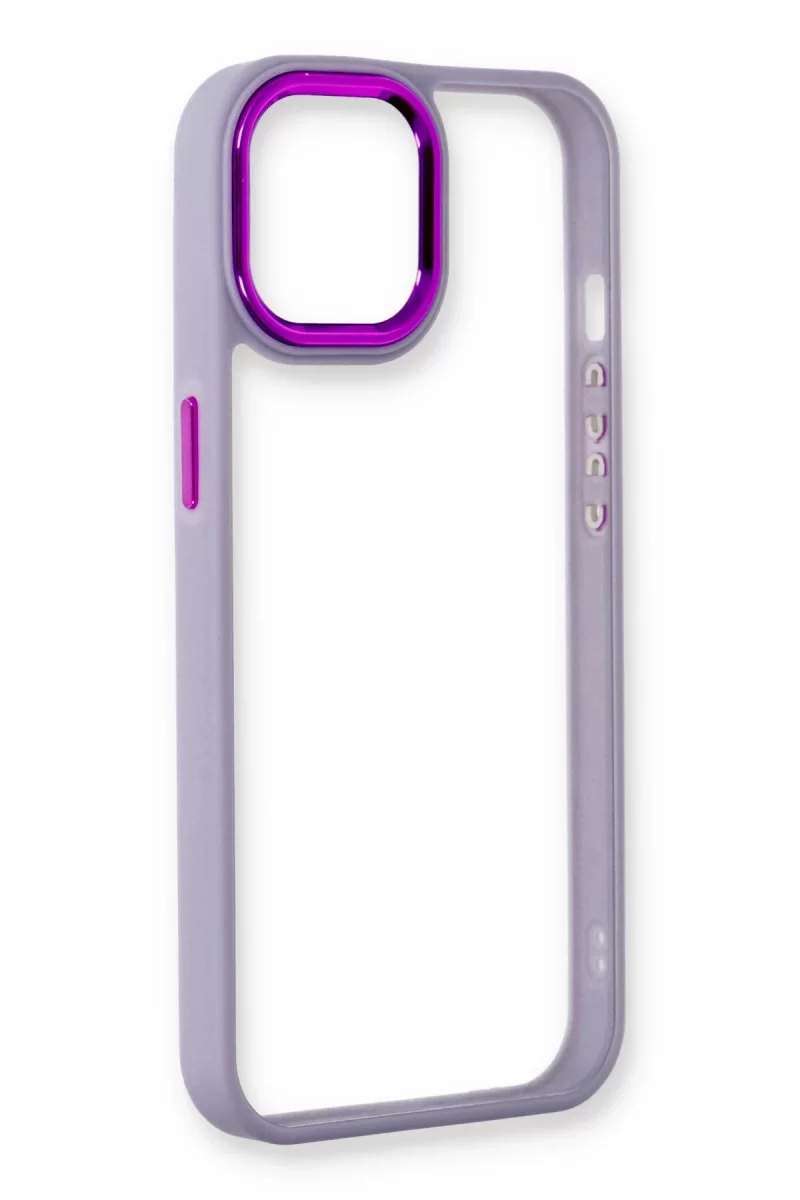 Newface Apple iPhone 14 Plus Kılıf Dora Kapak - Lila