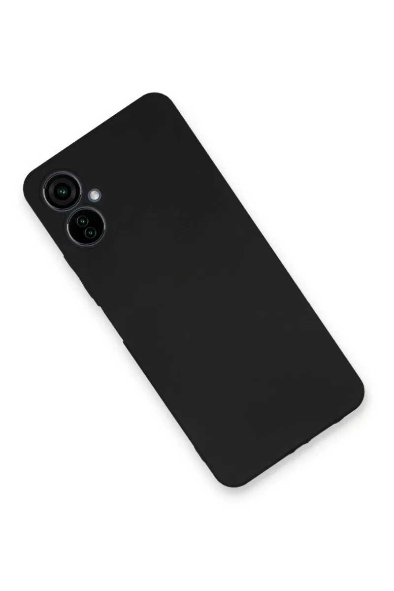 Newface Tecno Camon 19 Neo Kılıf First Silikon - Siyah