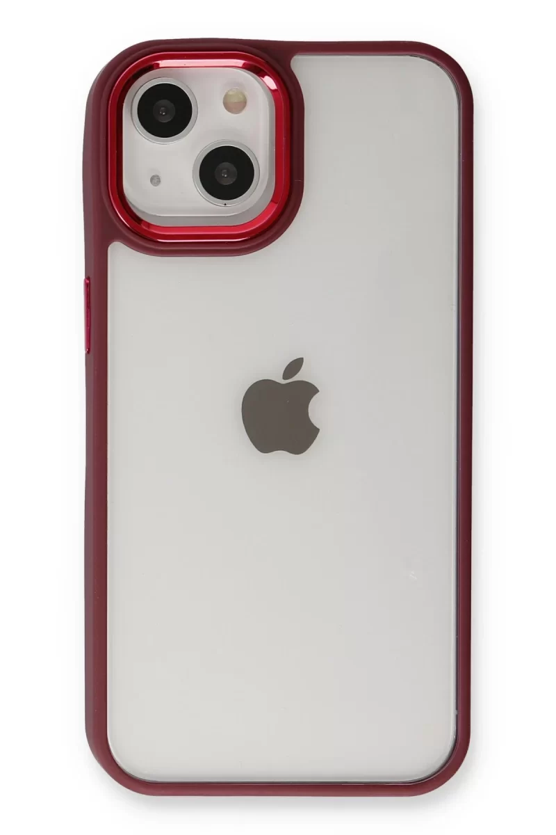 Newface Apple iPhone 14 Plus Kılıf Dora Kapak - Kırmızı